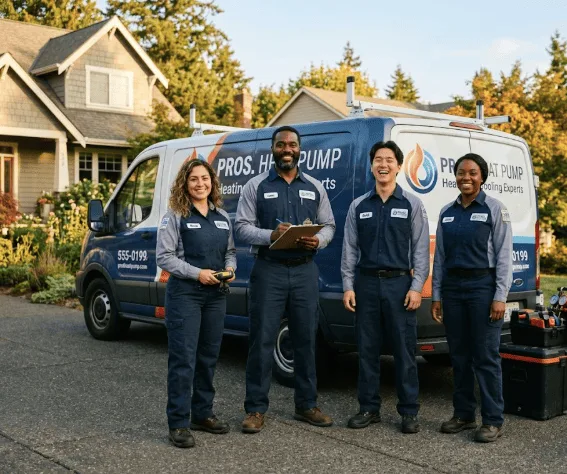 Heat Pump Installation company in Overpeck, OH